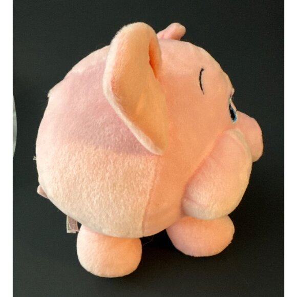 10" Pig Piggy Toy Factory Plush Stuffed Animal cuddles - Picture 4 of 6